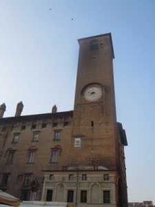 torre delle ore o del podestà - mantova